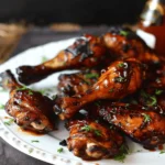 Bourbon BBQ Grilled Drumsticks