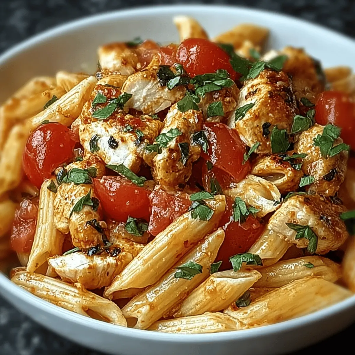 Bruschetta Chicken Pasta: Irresistibly Fresh Italian Delight
