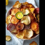Crispy Baked Vegetable Chips