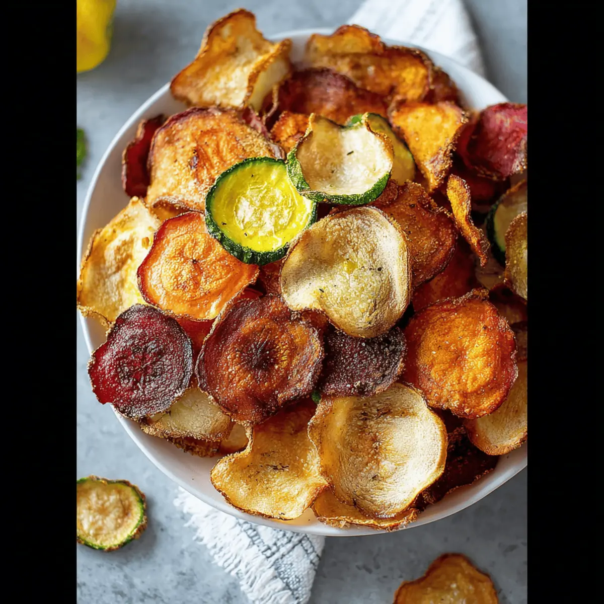 Crispy Baked Vegetable Chips: The Best Guilt-Free Snack!