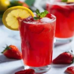 Hibiscus Tea Strawberry Lemonade Refreshers Recipe
