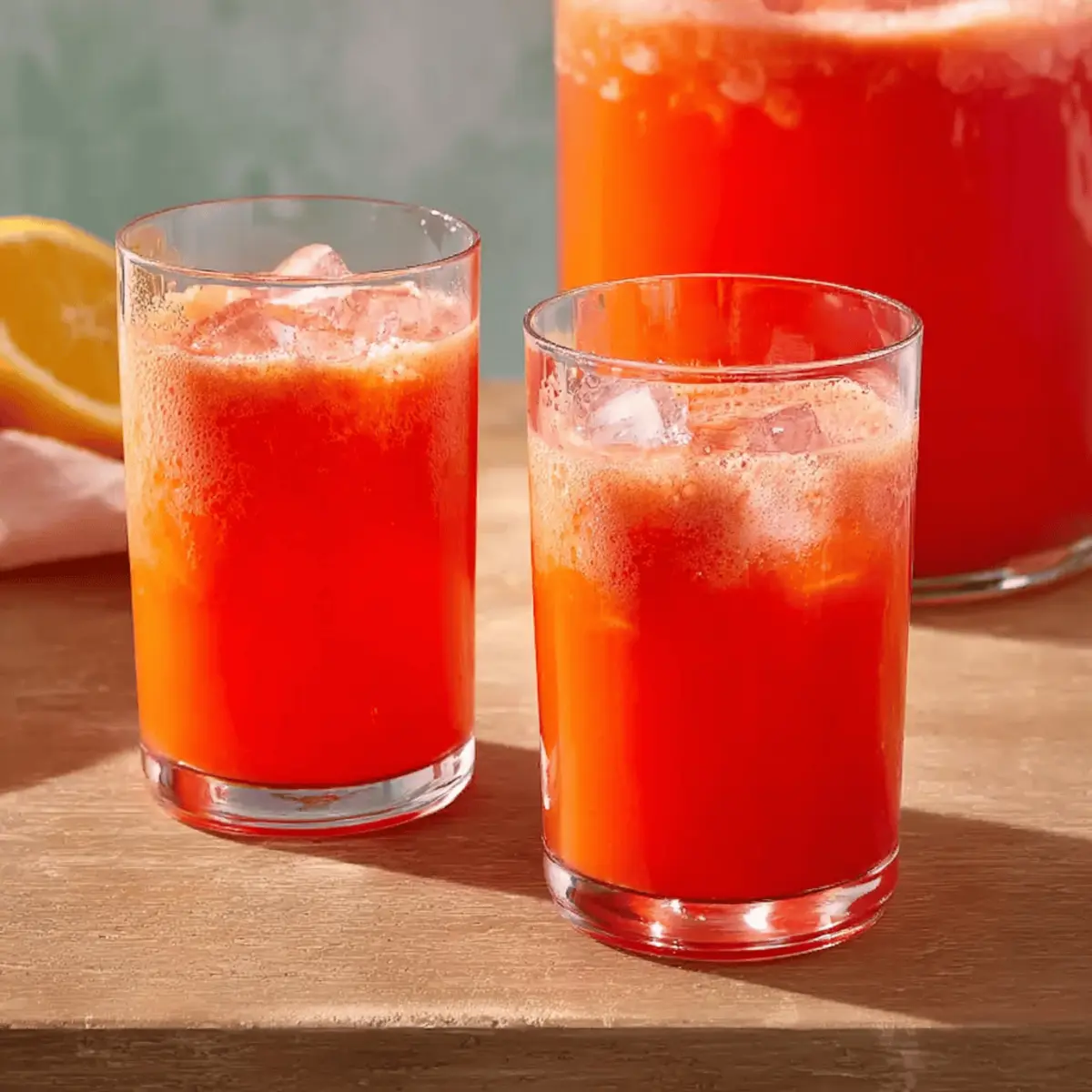 Juneteenth Red Punch Strawberry Lemonade: Refreshingly Sweet Delight