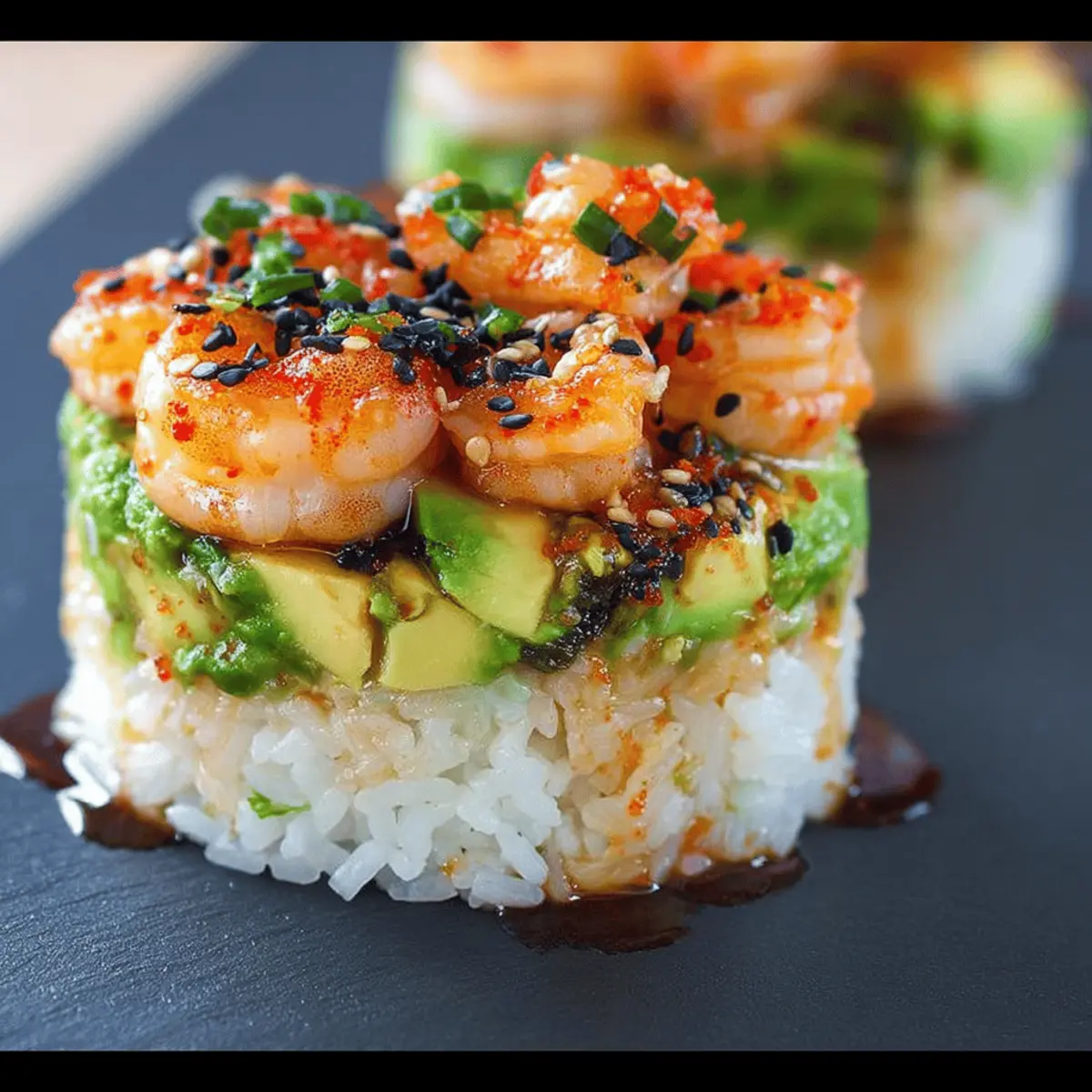 Spicy Shrimp Sushi Stacks: Bold Flavors You’ll Love