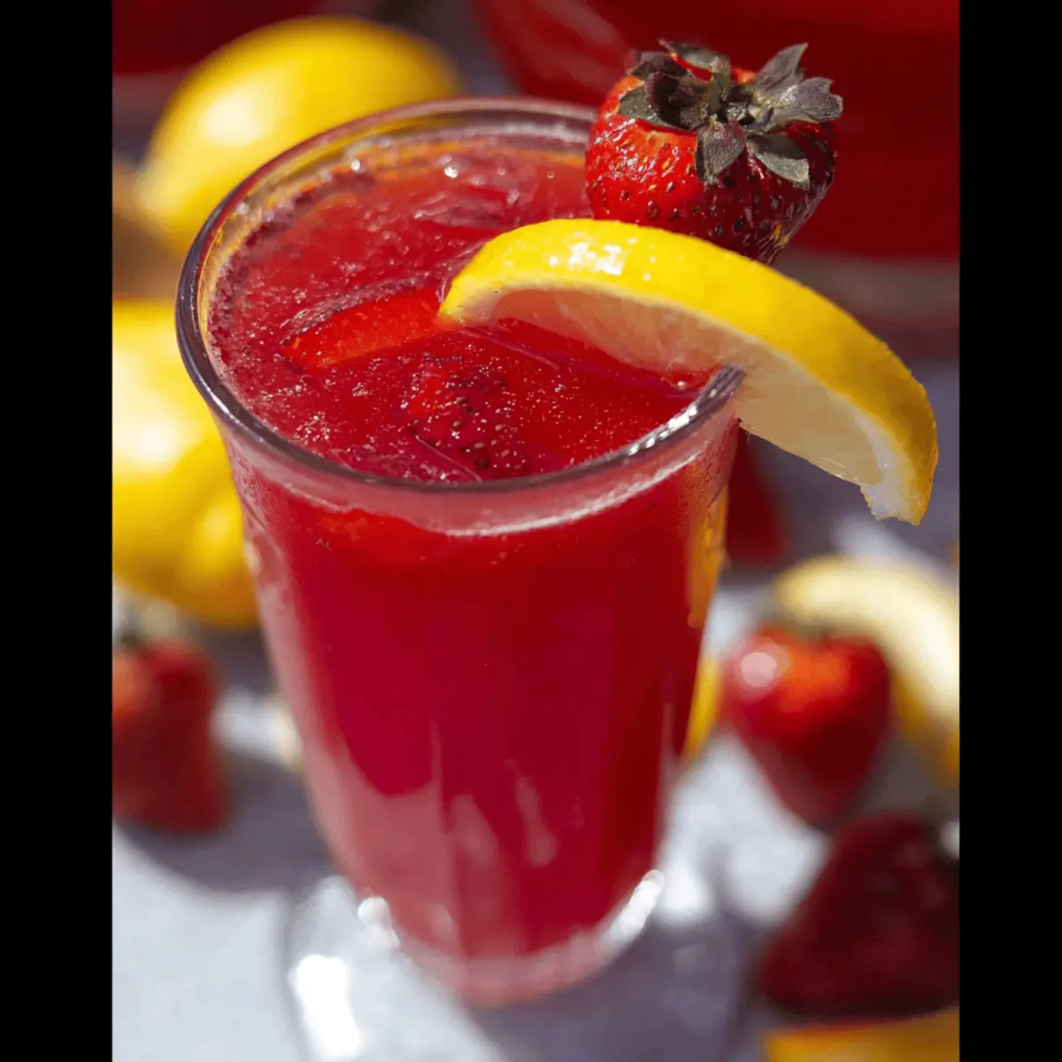 Hibiscus Tea Refresher: The Best Strawberry-Lemonade Blend