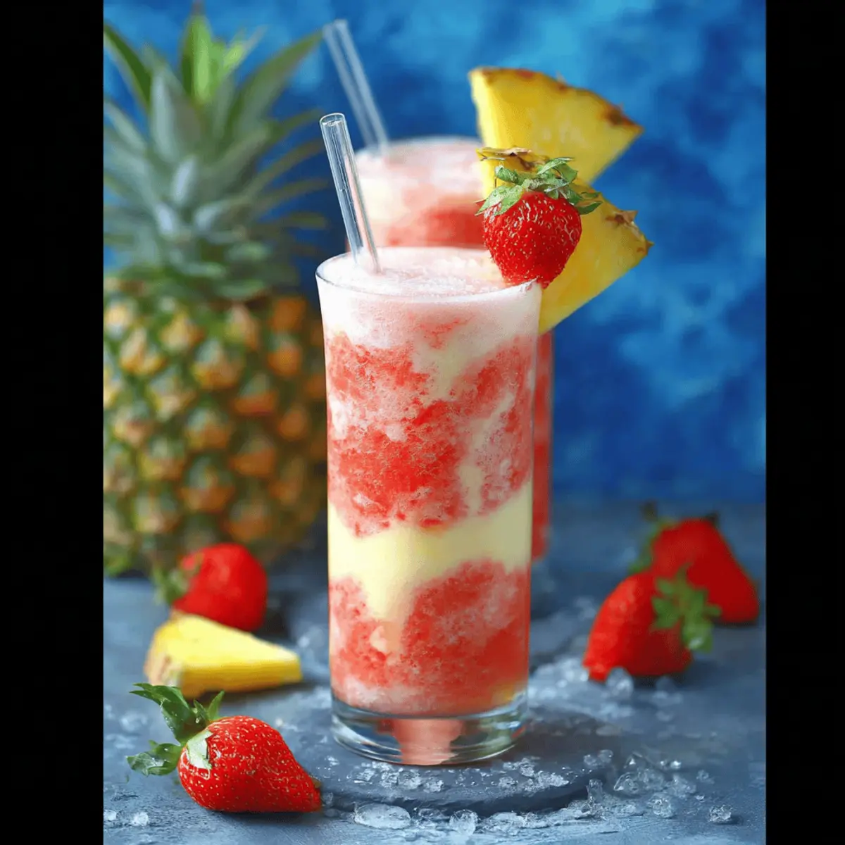 Virgin Strawberry Pina Colada: The Best Tropical Escape Drink