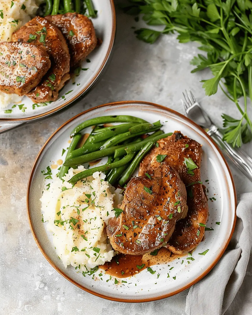 Baked Pork Chops: Juicy Flavor with a Twist of Turkey Bacon