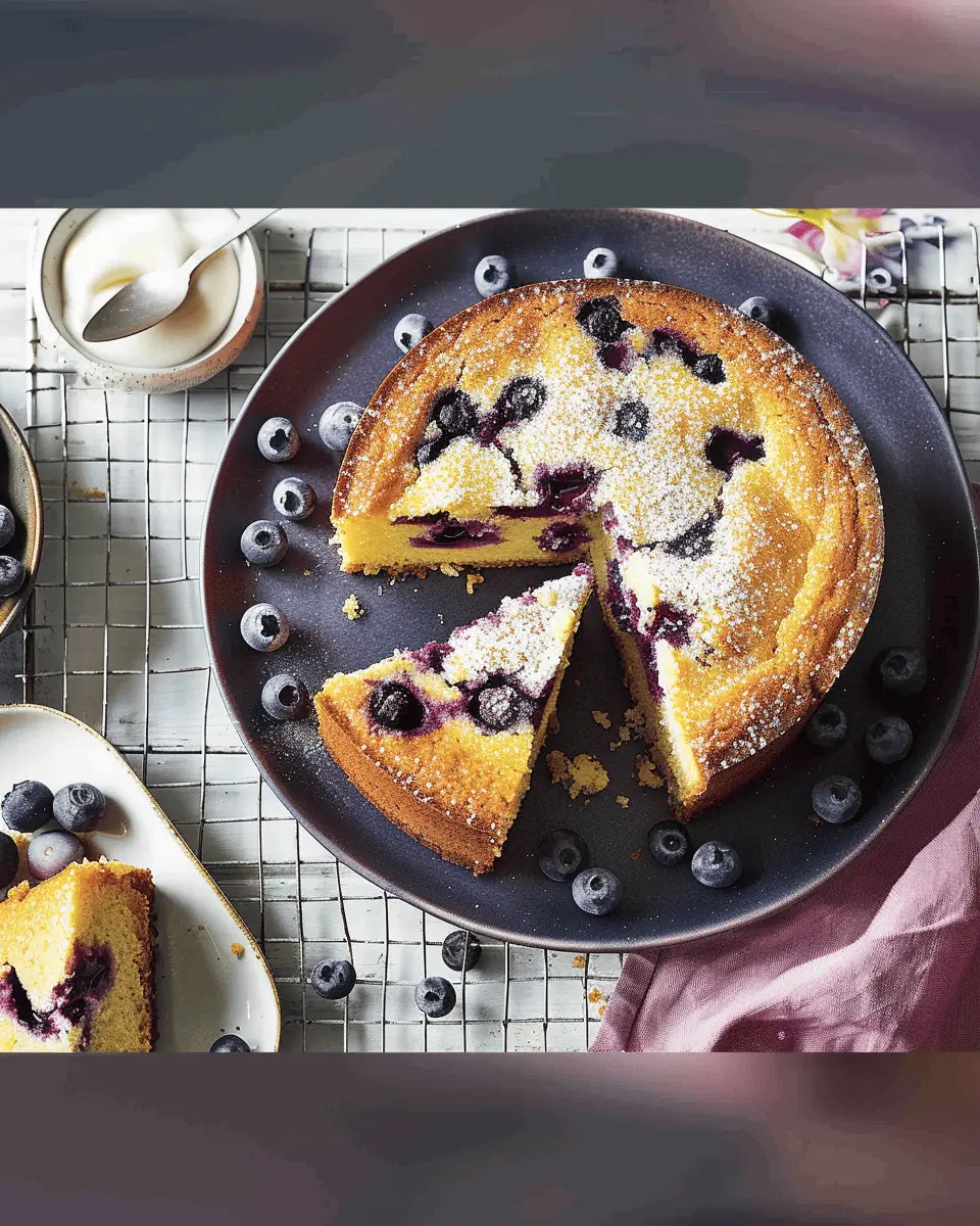 Blueberry Cornmeal Cake Recipe: A Delightfully Easy Treat