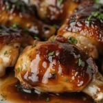Brown Sugar Dijon Chicken Thighs