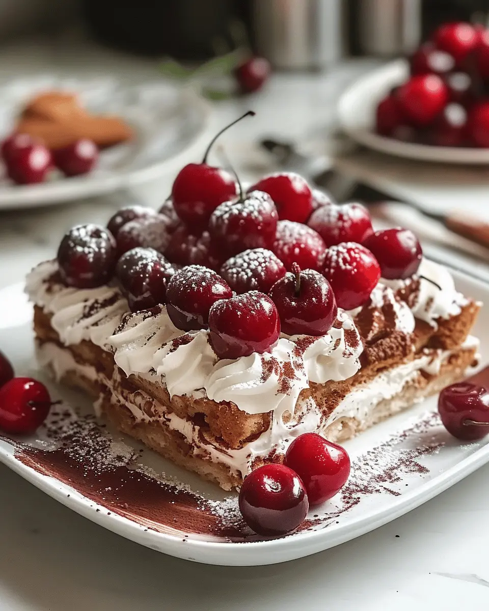 Cherry Amaretto Tiramisu: A Decadent Twist on a Classic Treat