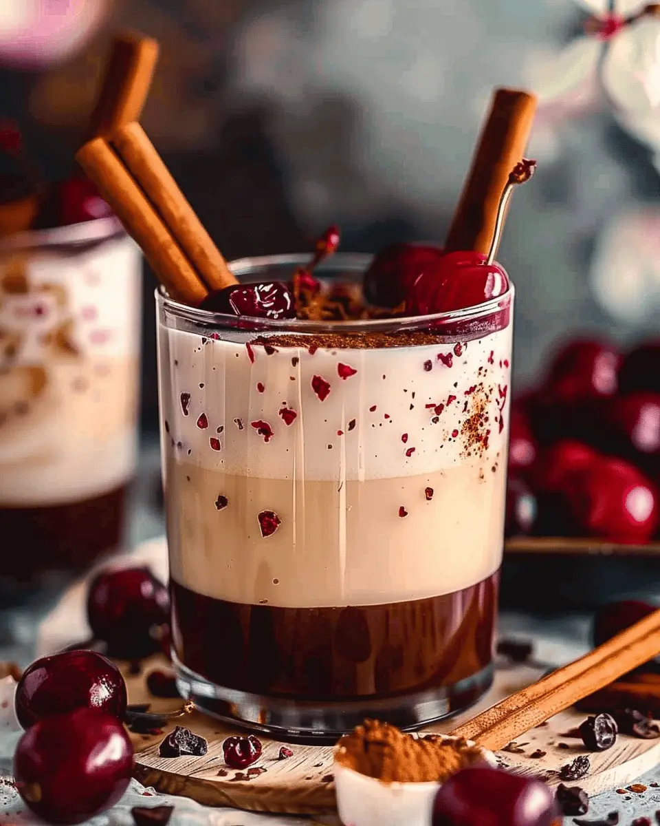 Cherry Earl Grey Milk Tea: A Delightfully Indulgent Twist