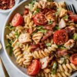 Chicken Bacon Ranch Pasta Salad