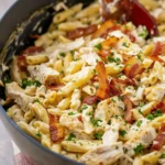 Chicken Bacon Ranch Pasta