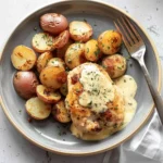 Chicken and Potatoes with Dijon Cream Sauce