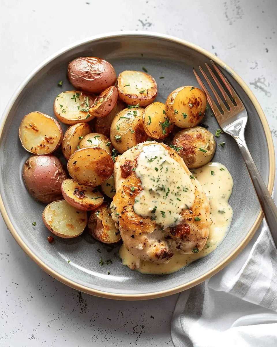 Chicken and Potatoes with Dijon Cream Sauce: A Comfort Classic