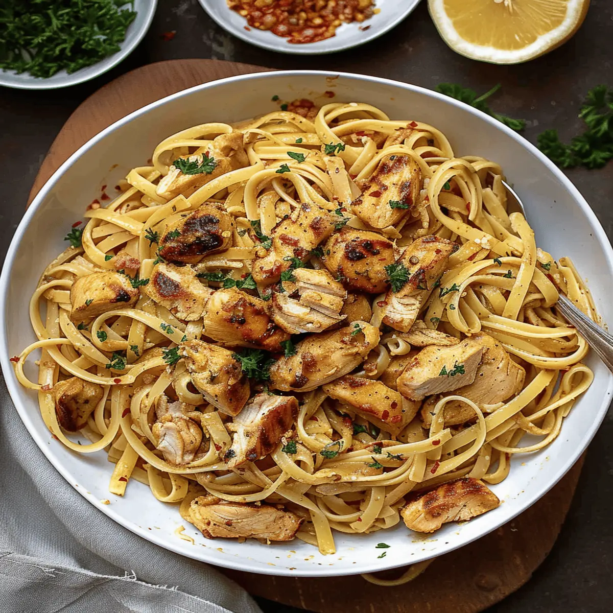 Cowboy Butter Chicken Linguine: Irresistibly Creamy Goodness