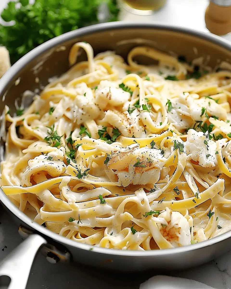 Crab Fettuccine Alfredo: A Creamy Indulgence for Home Cooks