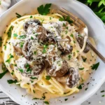 Creamy Garlic Parmesan Mushrooms