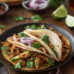 Crockpot Chicken Birria Tacos