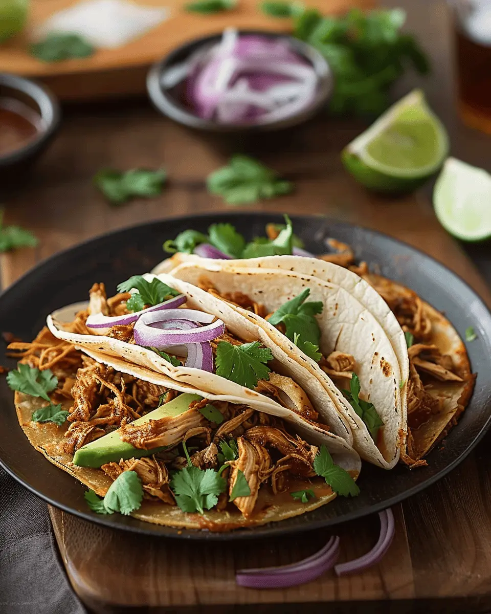 Crockpot Chicken Birria Tacos: Easy, Flavorful Family Feast