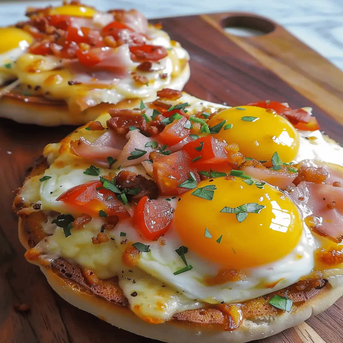 English Muffin Breakfast Pizza: Irresistibly Easy Morning Bliss