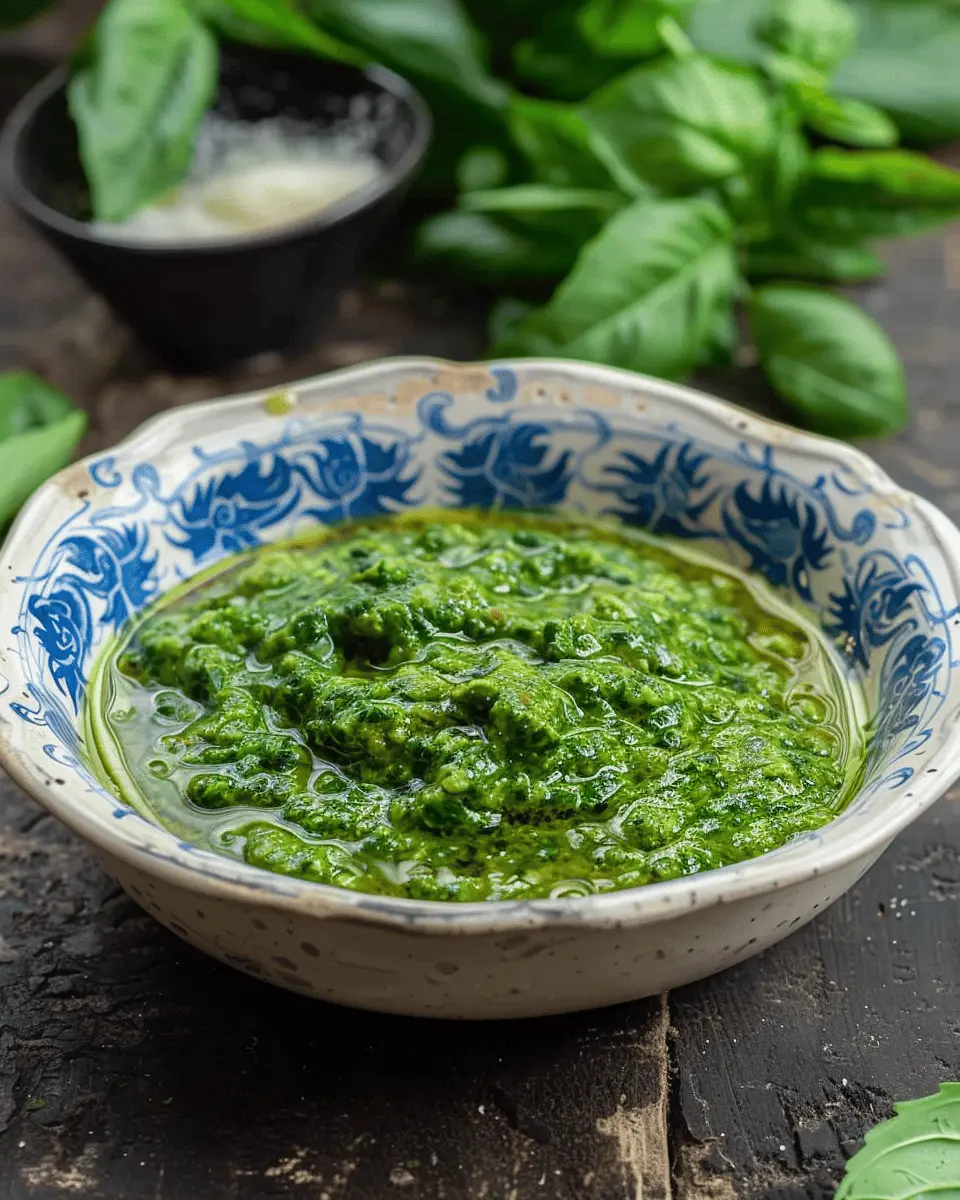 Fresh Basil Pesto: Easy Recipe for Delicious Homemade Meals
