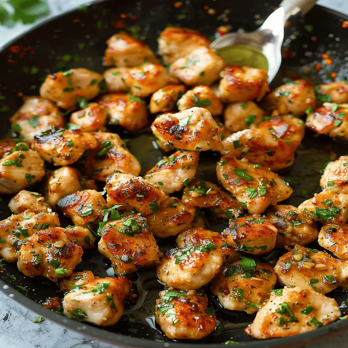 Garlic Butter Chicken Bites: Irresistibly Easy 15-Minute Recipe