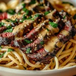 Garlic Butter Steak Lightning Noodles