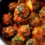 Grandma’s Porcupine Meatballs