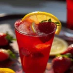 Hibiscus Strawberry-Lemonade Refresher