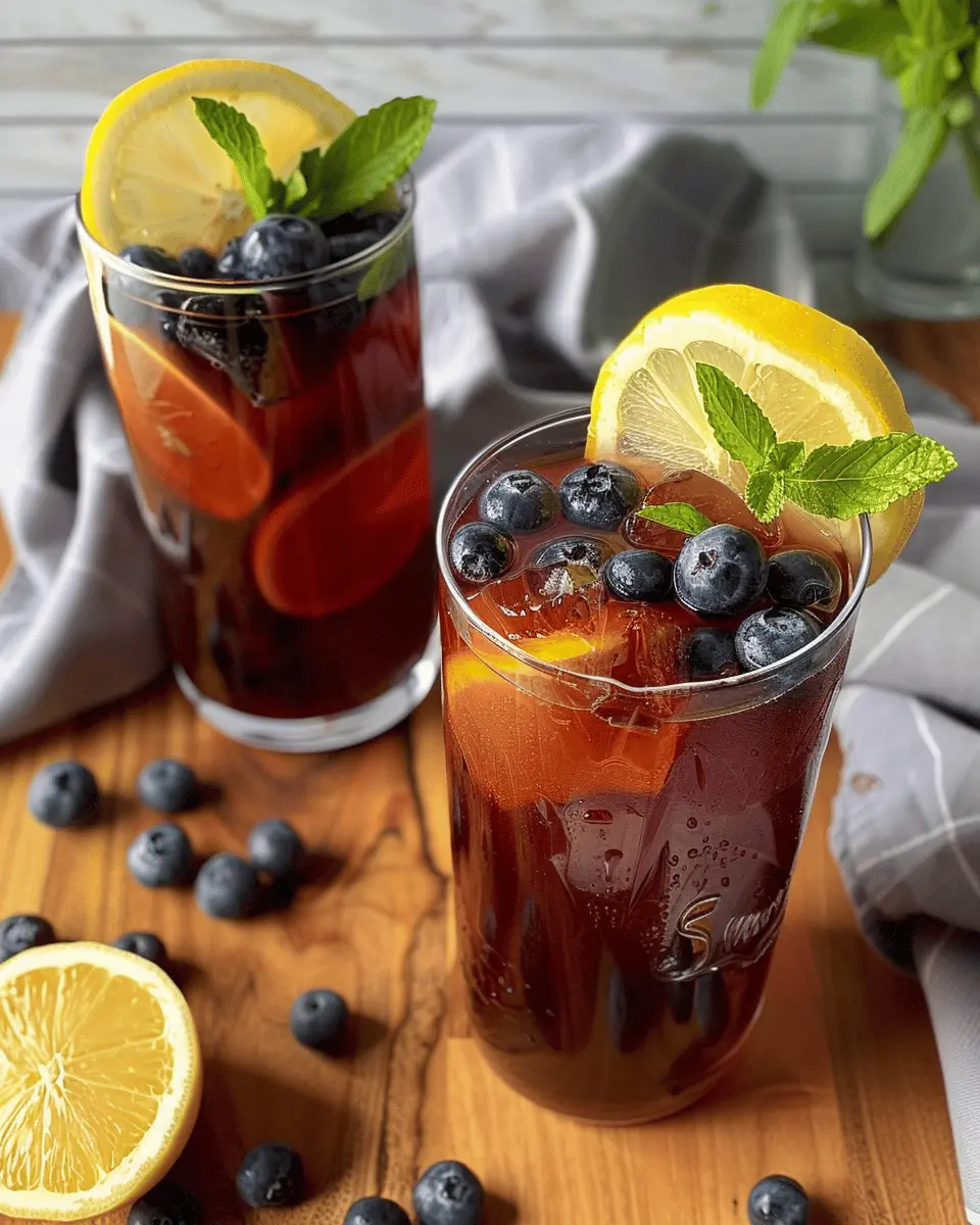 How to Make Blueberry Iced Tea: Refreshing Summer Delight