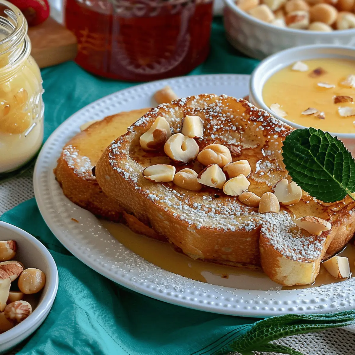 Macadamia Nut French Toast: Indulgent Weekend Bliss!