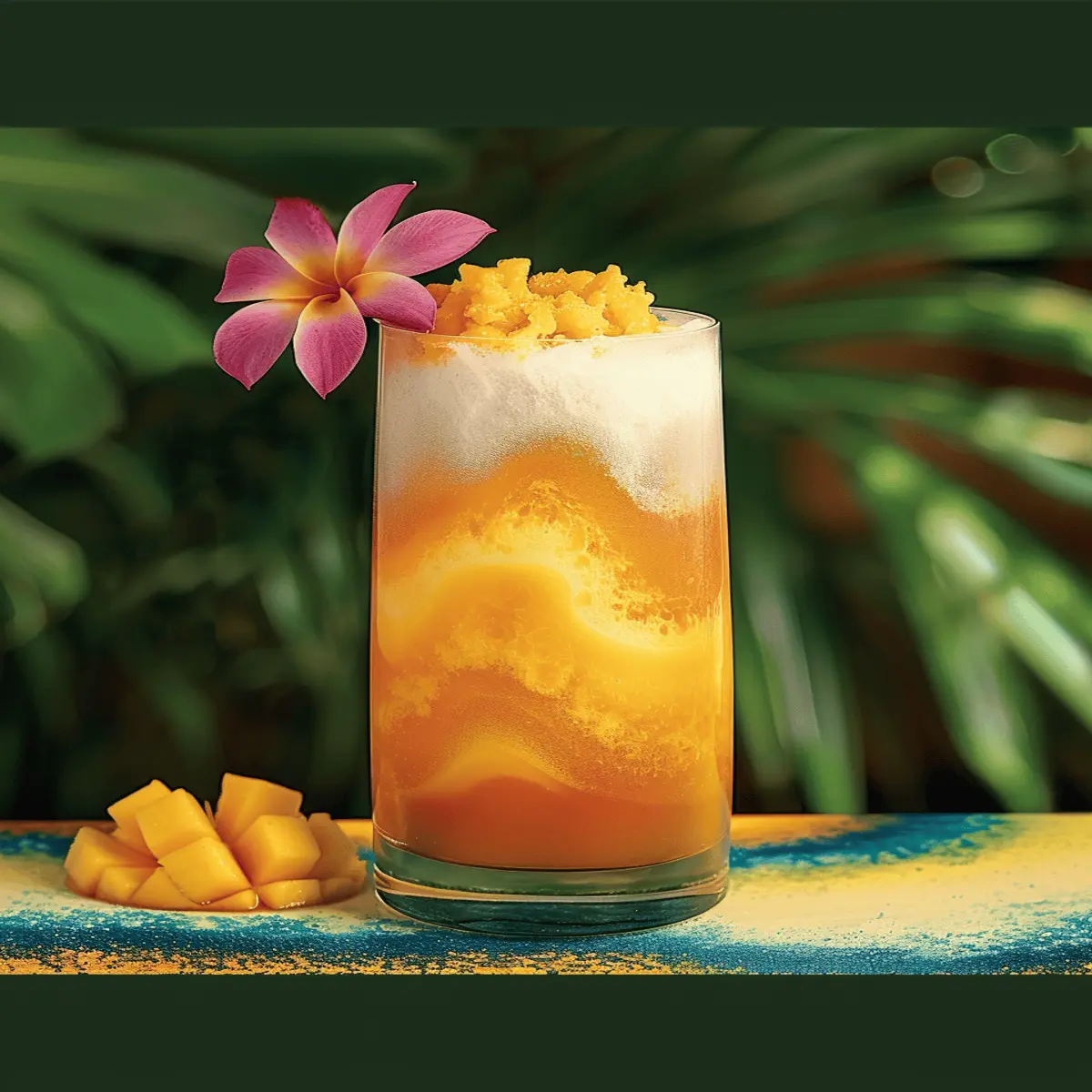 Mango Lava Flow: The Best Creamy Sip for Your Summer Vibes