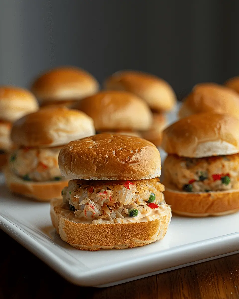 Mini Crab Cake Sliders: Juicy Bites for Your Next Gathering