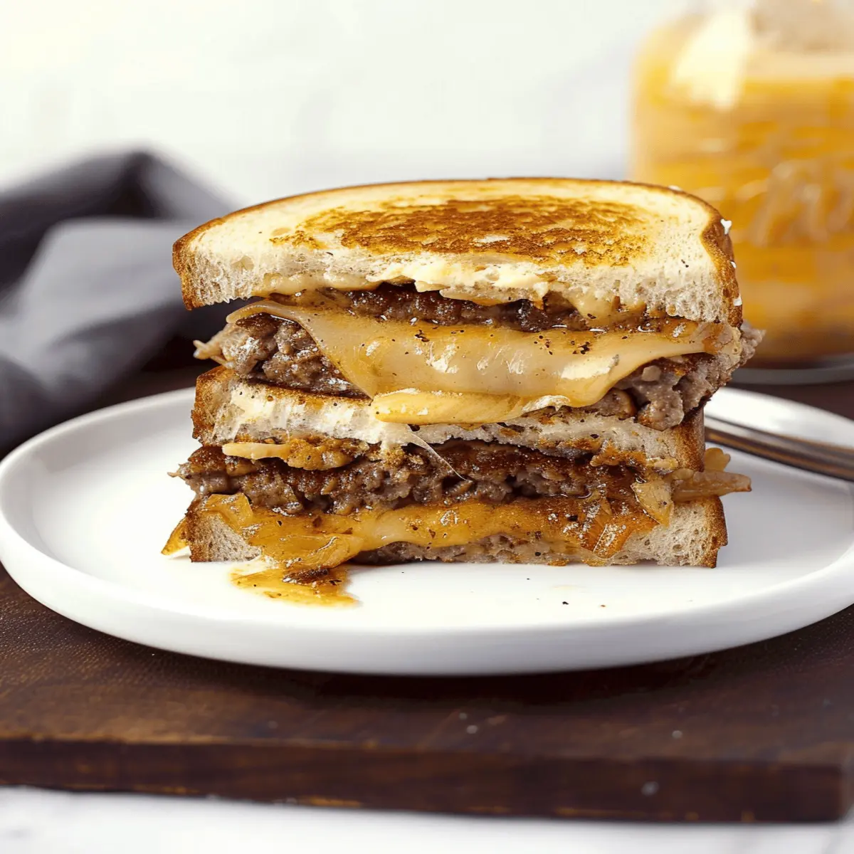 Patty Melt with Secret Sauce
