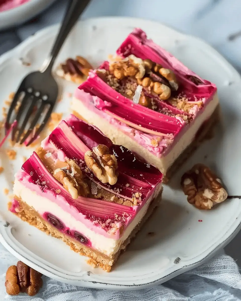 Rhubarb Cheesecake Bars: Easy Indulgence for Every Home Chef