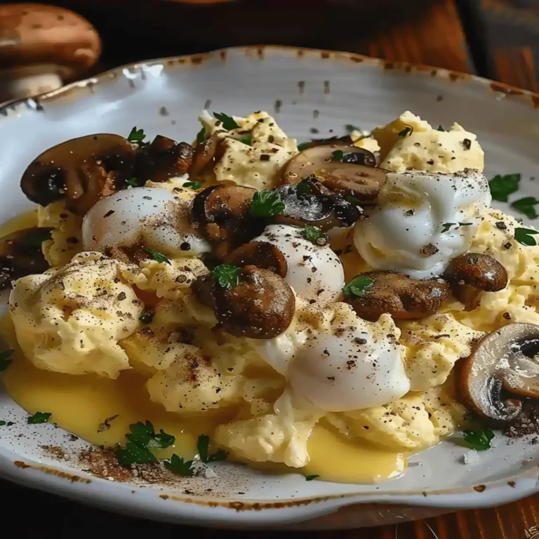 Scrambled Eggs with Mushrooms