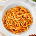Spicy Chili Garlic Udon Noodles