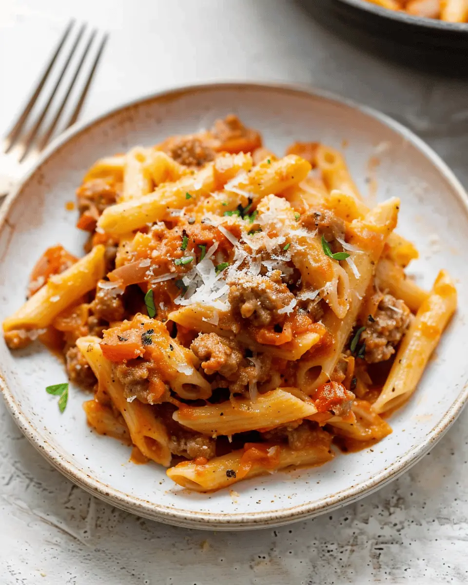 Spicy Italian Sausage Pasta: Easy Comfort Food Delight