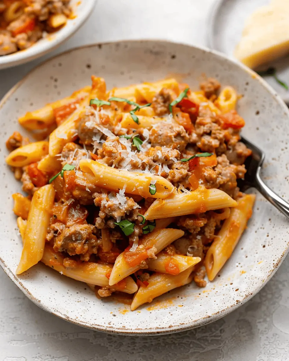 Spicy Italian Sausage Pasta: Easy Weeknight Delight to Savor