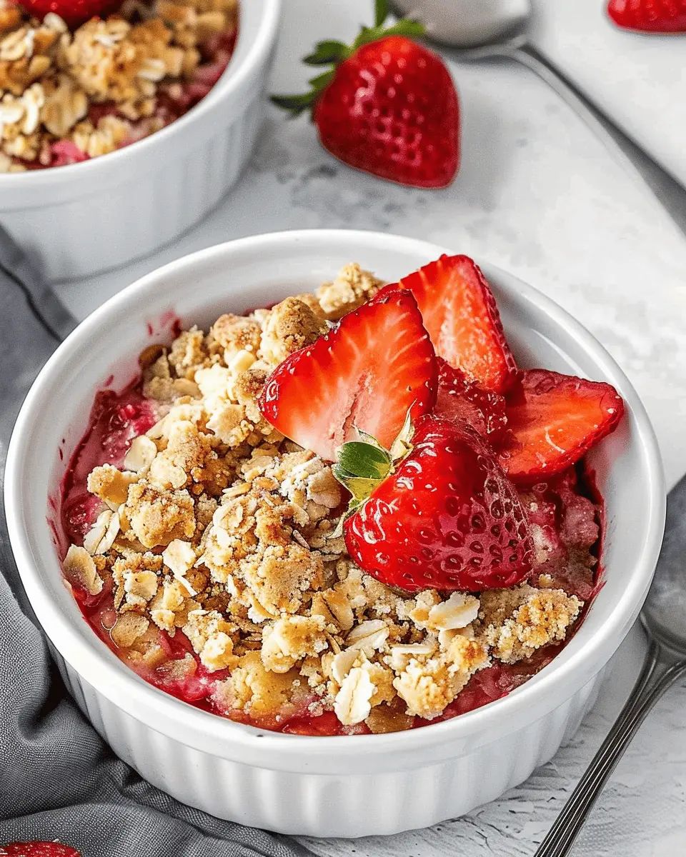 Strawberry Crisp Recipe