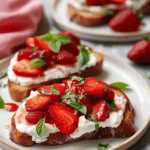 Strawberry Ricotta Toast