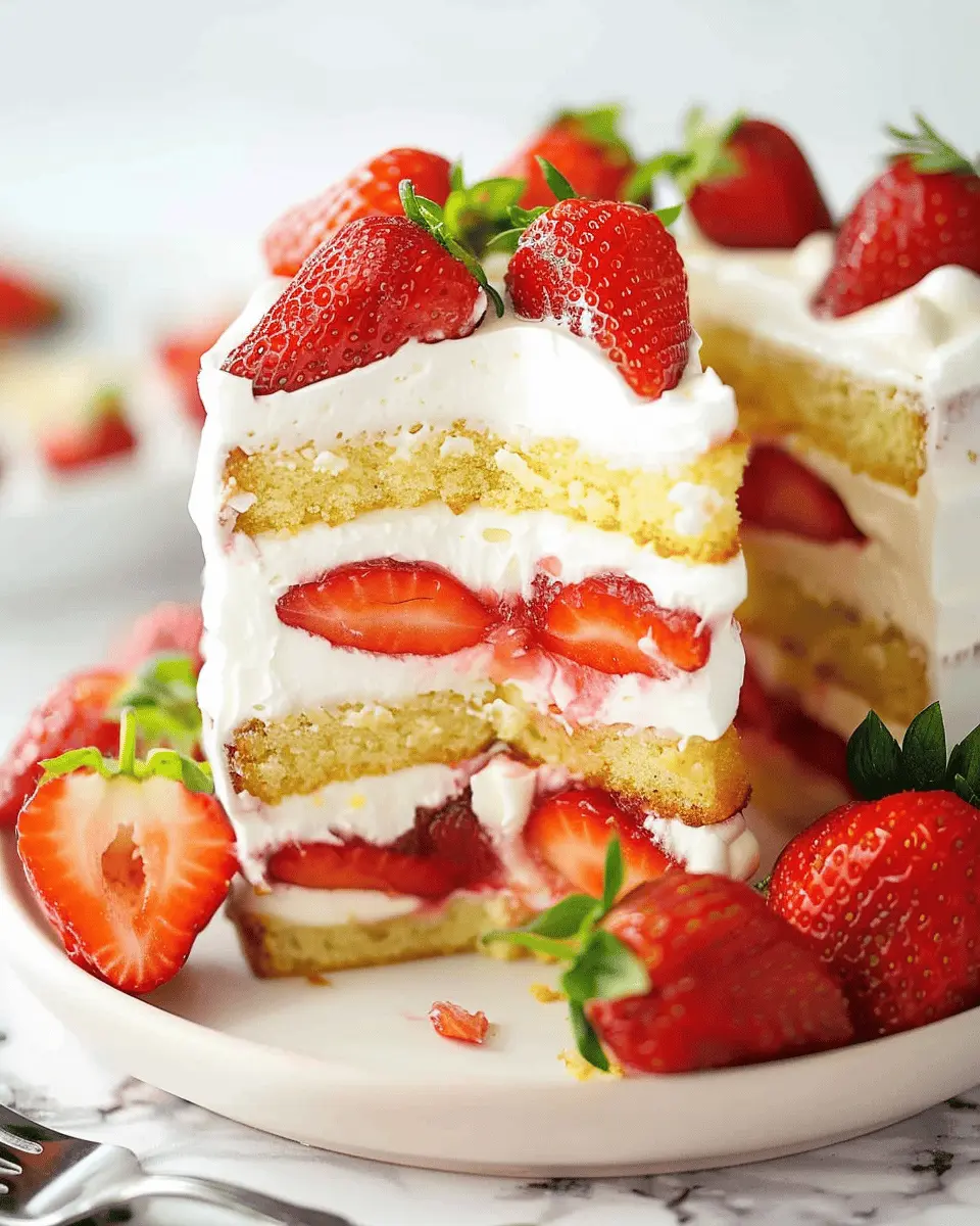 Strawberry Shortcake Cake: The Best Easy Recipe for Sweet Lovers