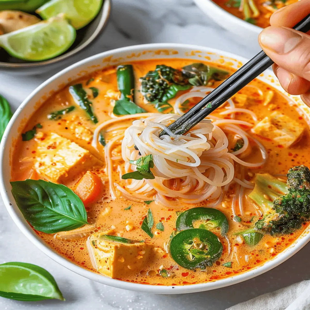 Thai Red Curry Soup: Indulge in Bold Flavors at Home