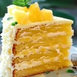 Tropical Pineapple Bliss Cake