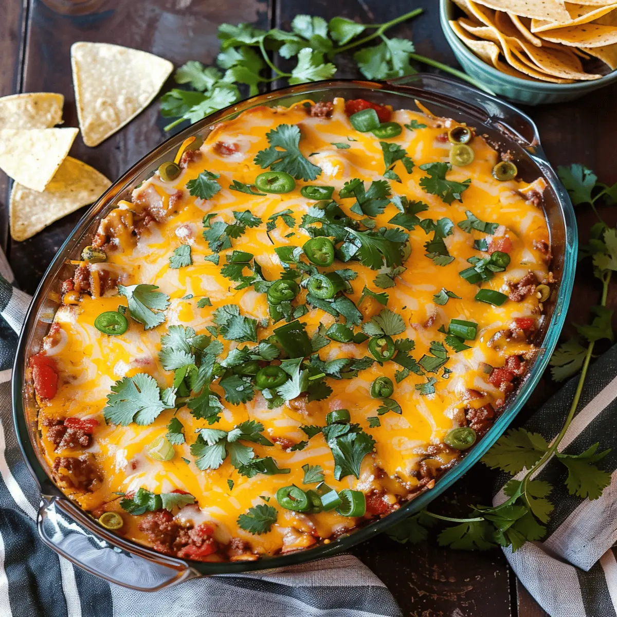 Walking Taco Casserole: The Ultimate Comfort Food Delight