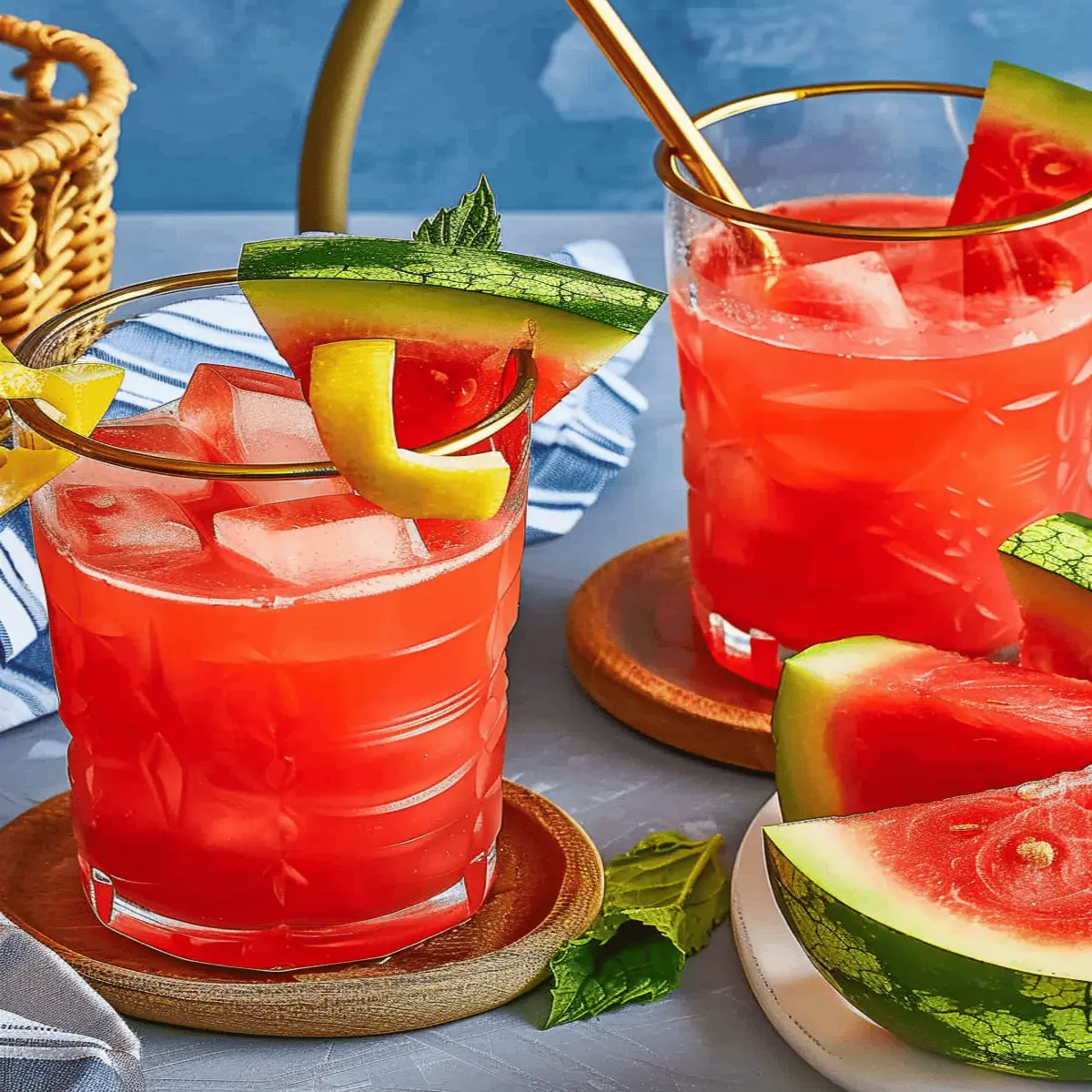 Watermelon Lemonade Magic: Refreshing Sweetness Awaits!