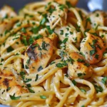 Creamy Monterey Chicken Spaghetti