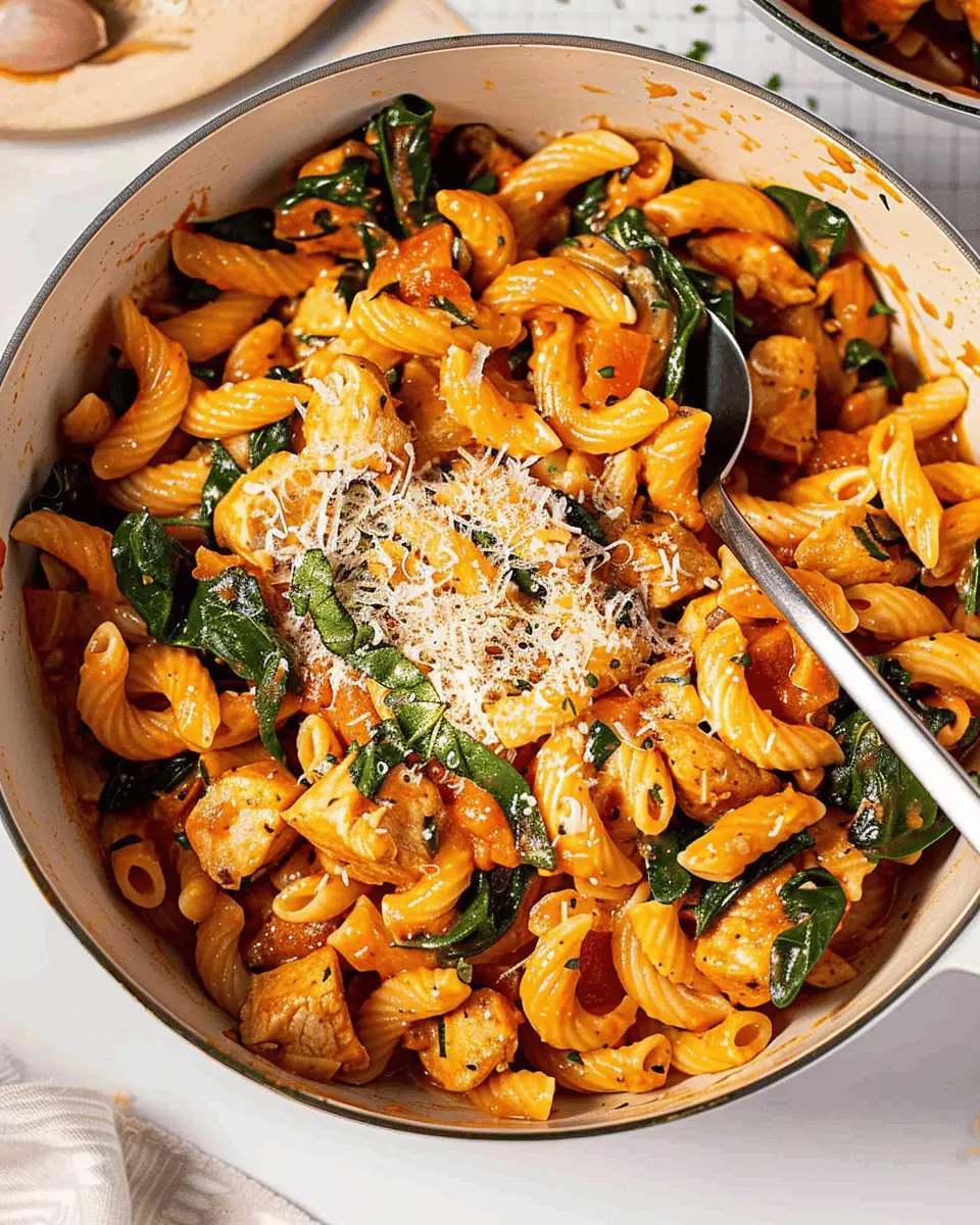 Marry Me Chicken Pasta: Easy One Pot Recipe with Turkey Bacon