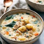 Crockpot Chicken Gnocchi Soup