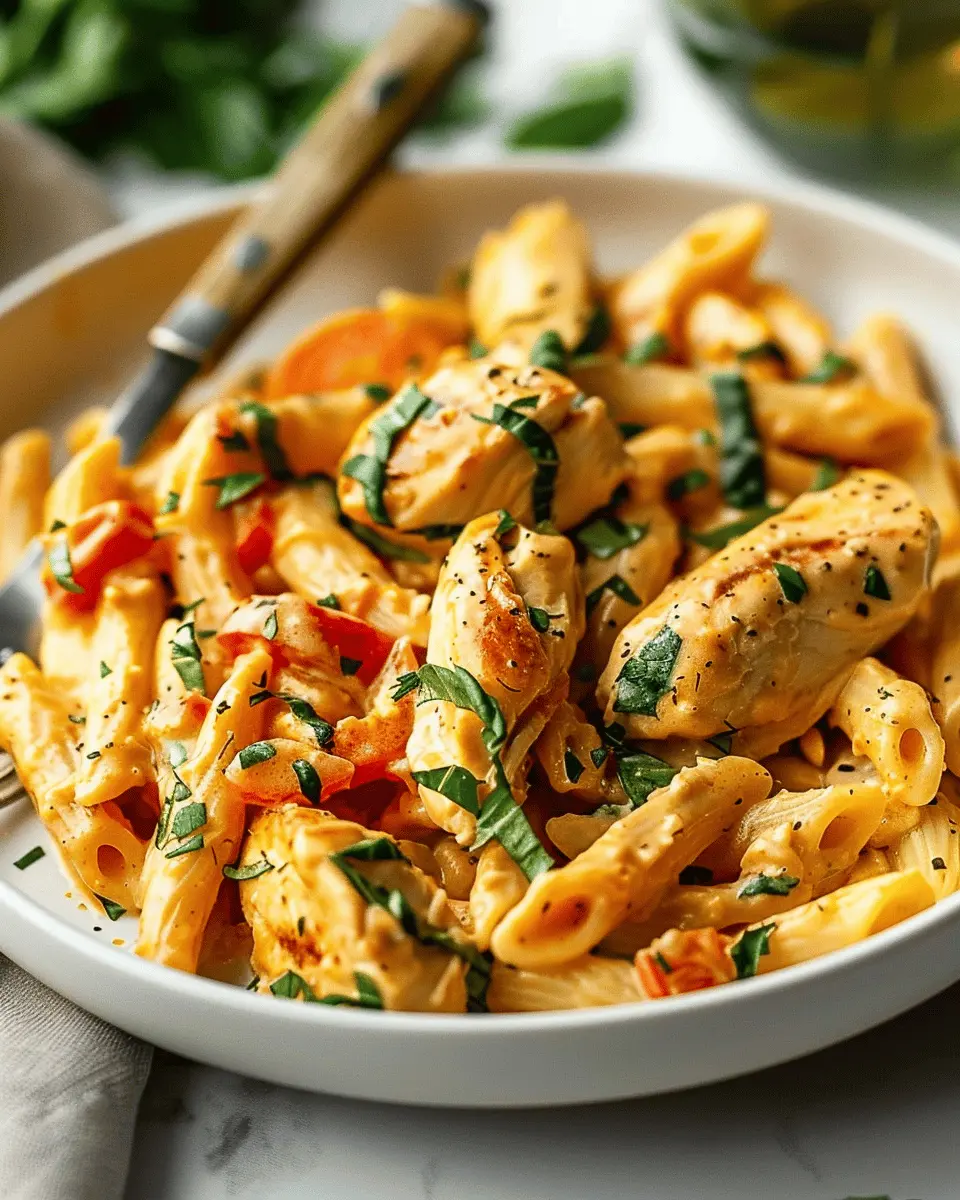 Tuscan Chicken Pasta: Easy Recipe with Turkey Bacon Delight